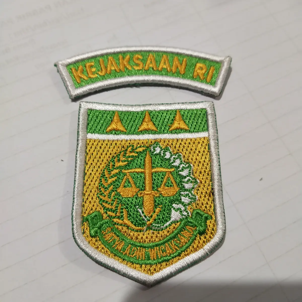 Foto Badge Lokasi Jaksa