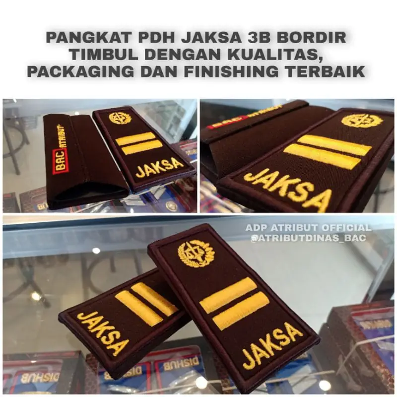 Foto Pangkat PDH Jaksa 3B