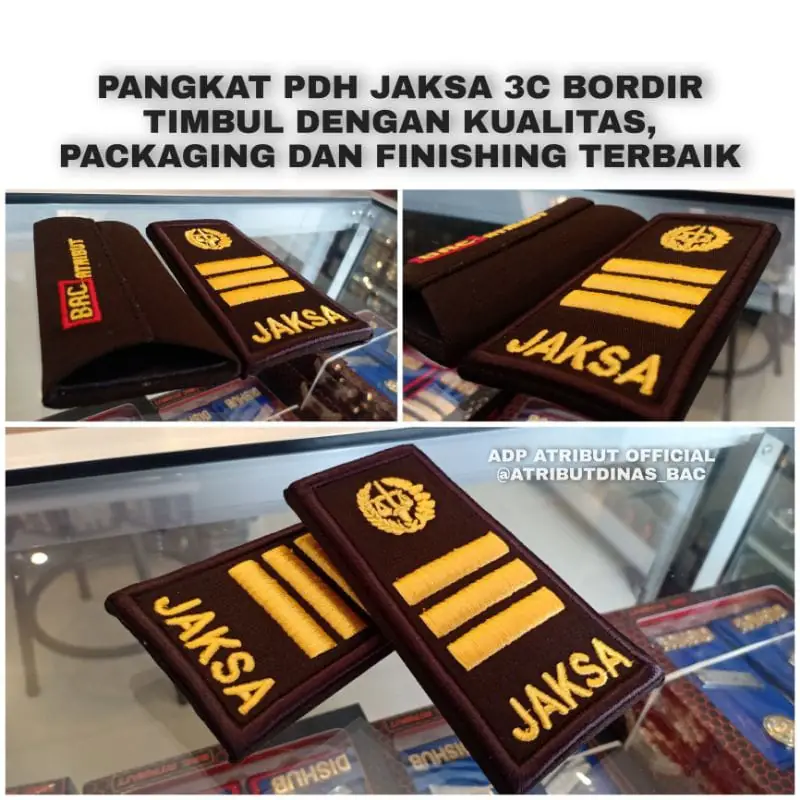 Foto Pangkat PDH Jaksa 3C