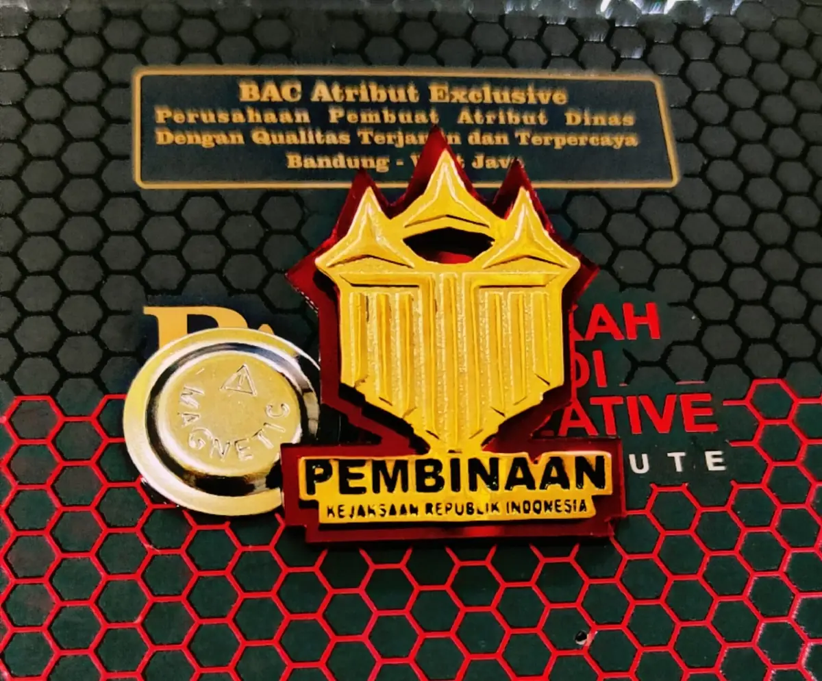 Foto Pin Jaksa Pembinaan Warna
