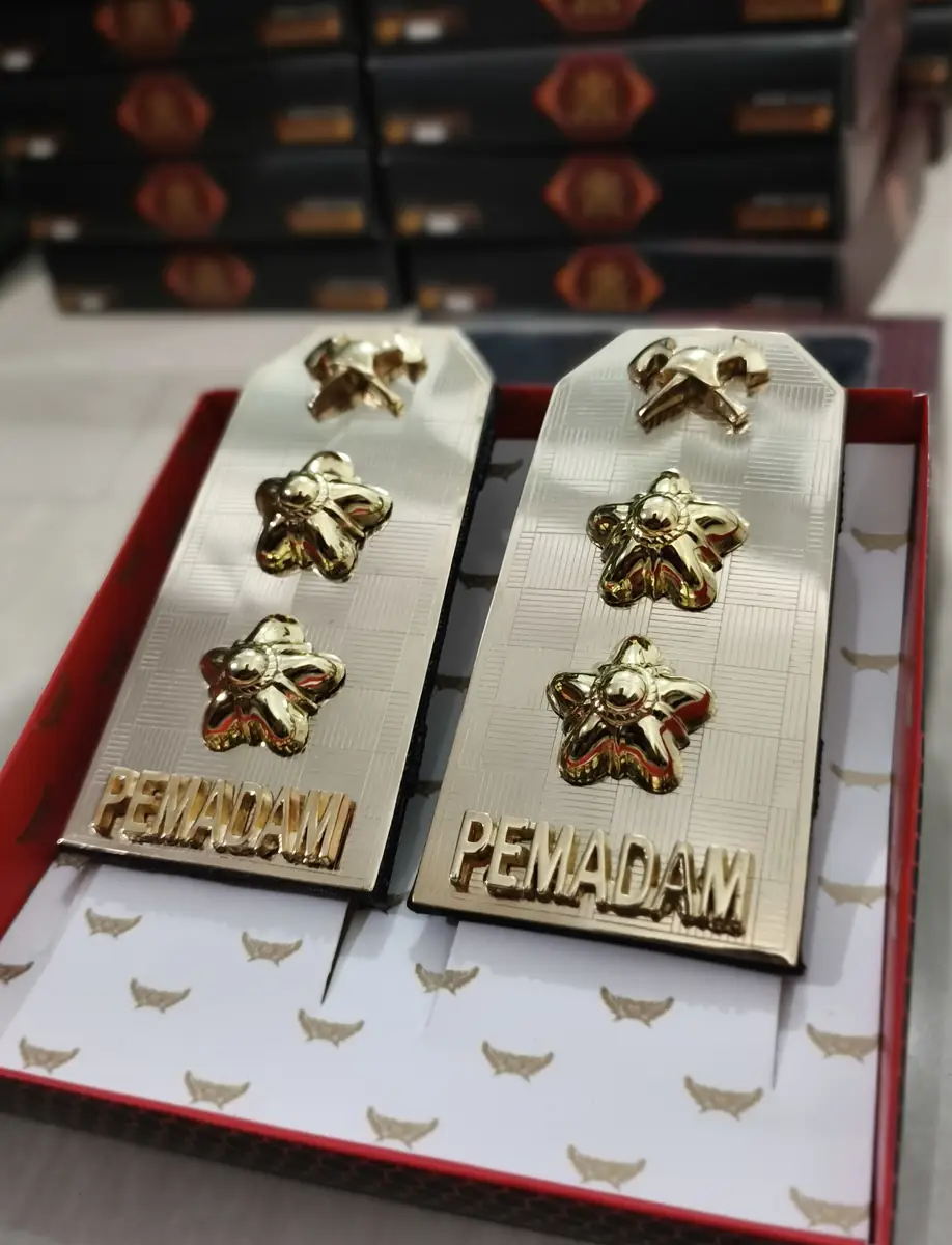 Foto Pangkat PDU Plat Pemadam 4A