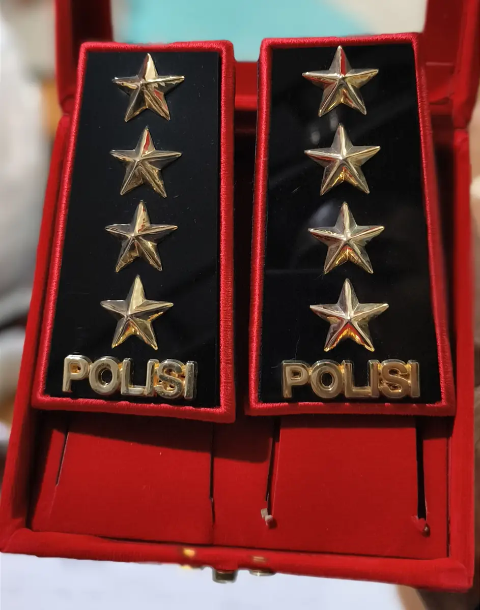 Foto Pangkat PDH Polisi Jendral