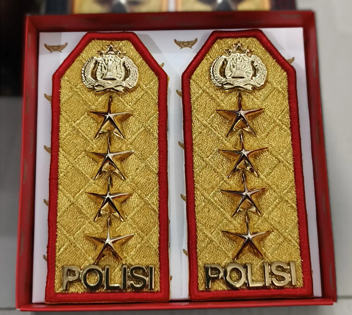 Foto Pangkat PDU Polisi Jendral