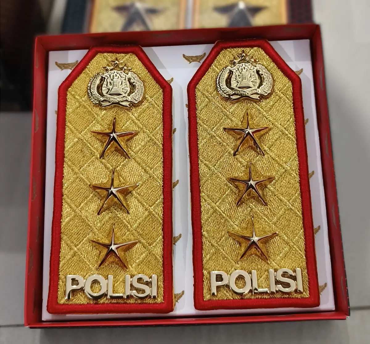 Foto asli Pangkat PDU Polisi Komisaris Jenderal