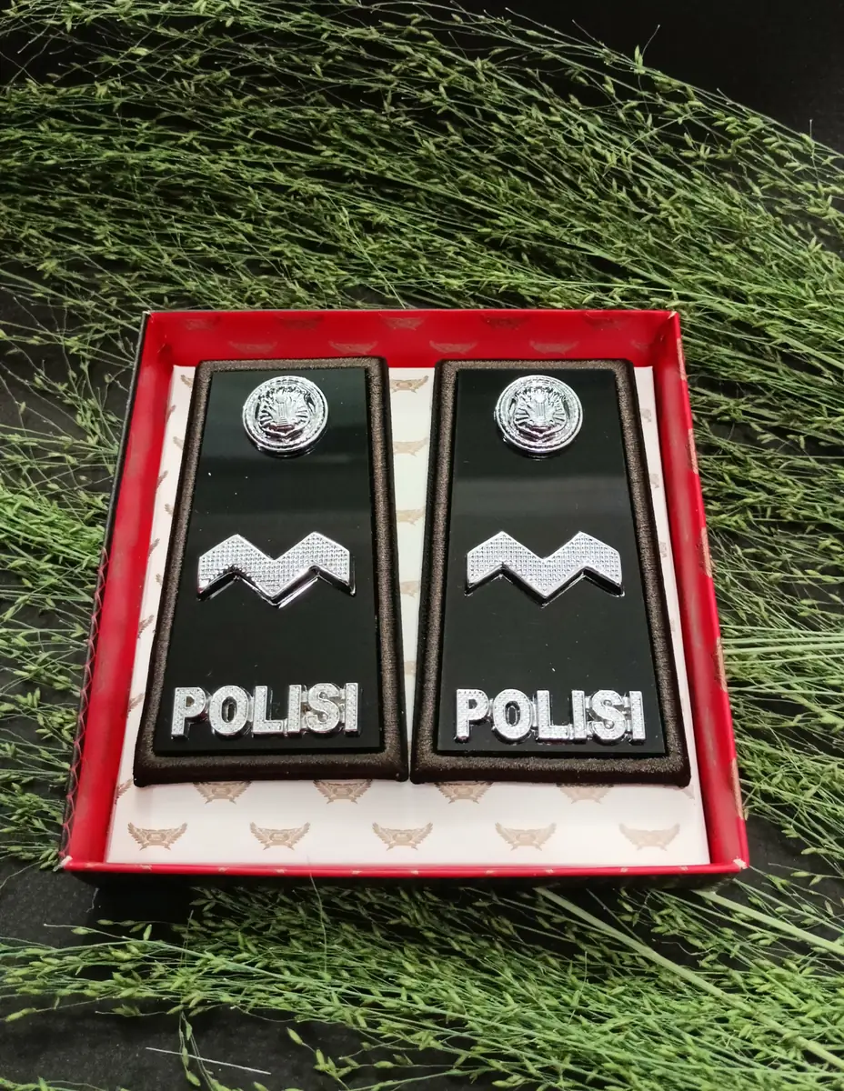 Foto PDH Polisi Aipda Motif LB